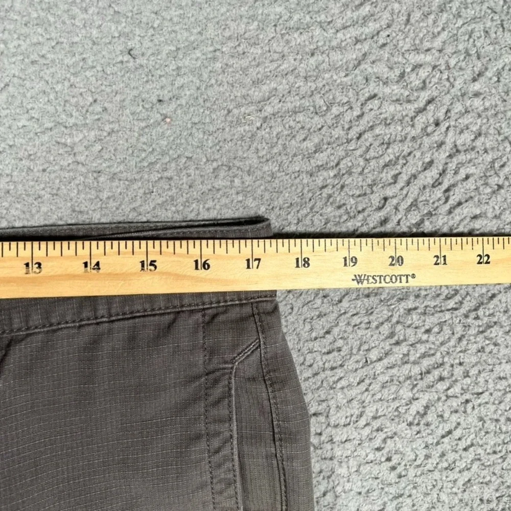 The North Face Pants Mens 34x31 Gray Ripstop Outdoor Workwear Casual Preppy Logo